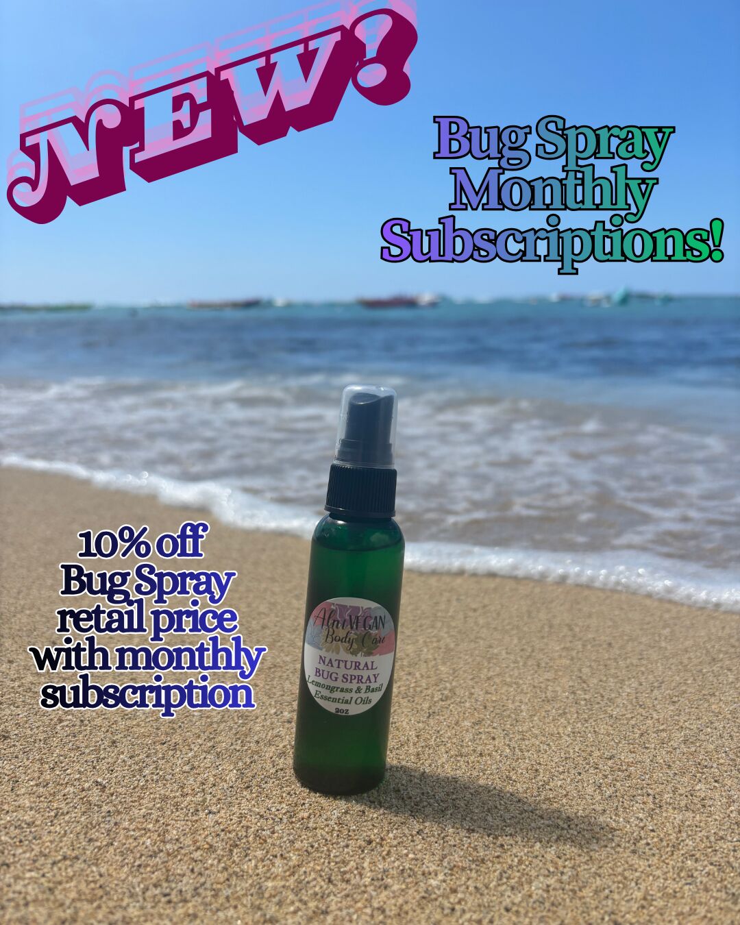 Bug Spray Monthly Subscription